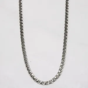 10k White Gold Anchor Link Chain | 16" |