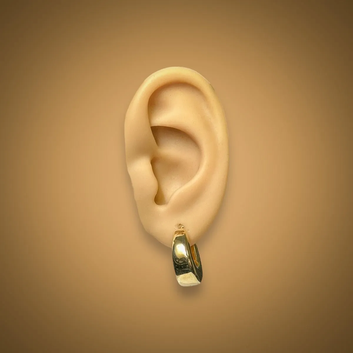 14K Y Gold 20mm Hoop Earrings