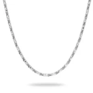 18" 1.4mm Raso Chain in White Gold