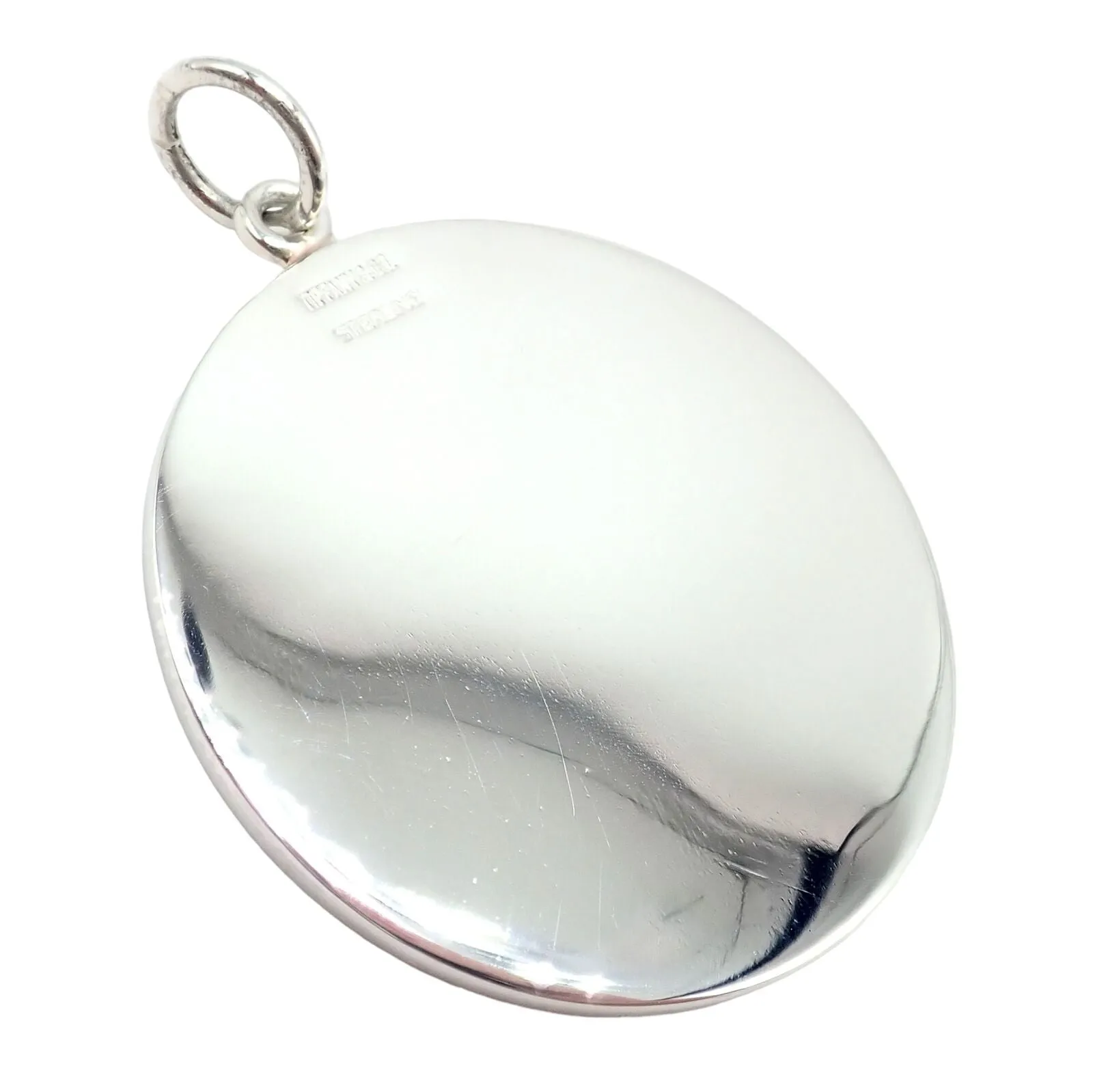 Authentic! Vintage Rare Tiffany & Co Silver Zodiac Pisces Large Pendant