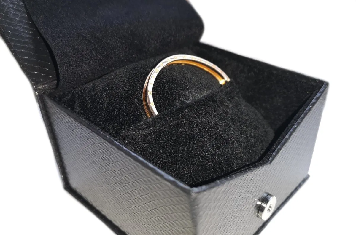 Bulgari Bvlgari 18k Rose Gold  B.Zero1 Cuff Bracelet Small