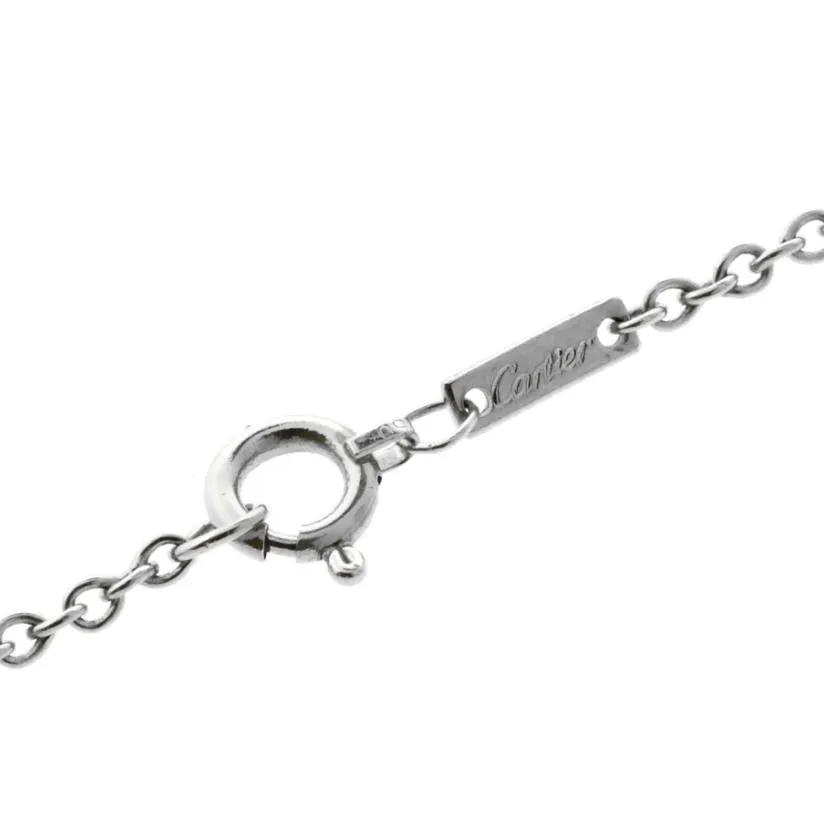 Cartier Diamond Cross Platinum Necklace