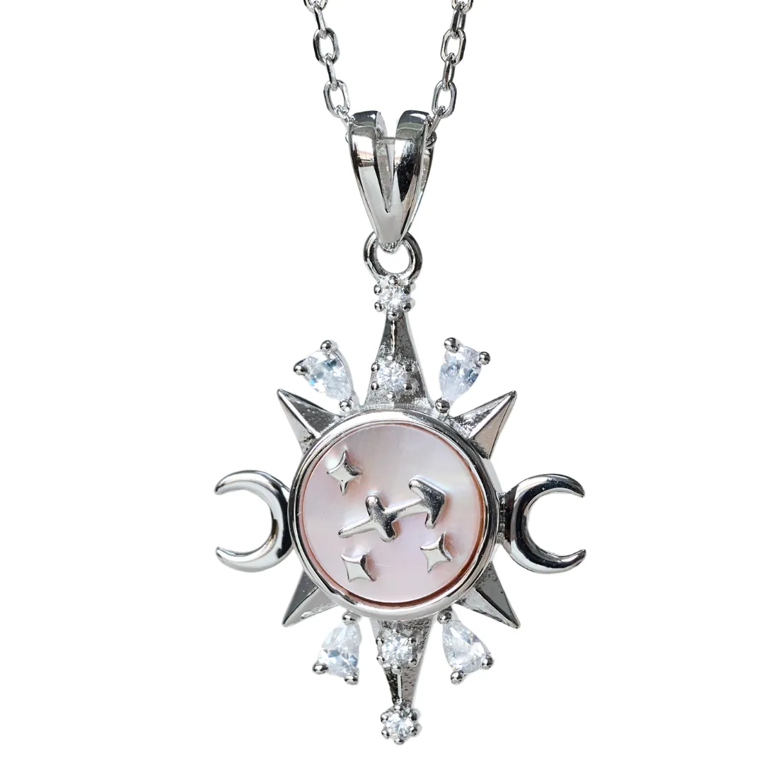 Celestial Horoscope Pendant - Sagittarius