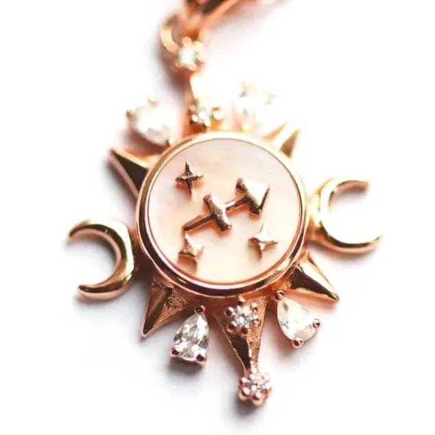 Celestial Horoscope Pendant - Sagittarius