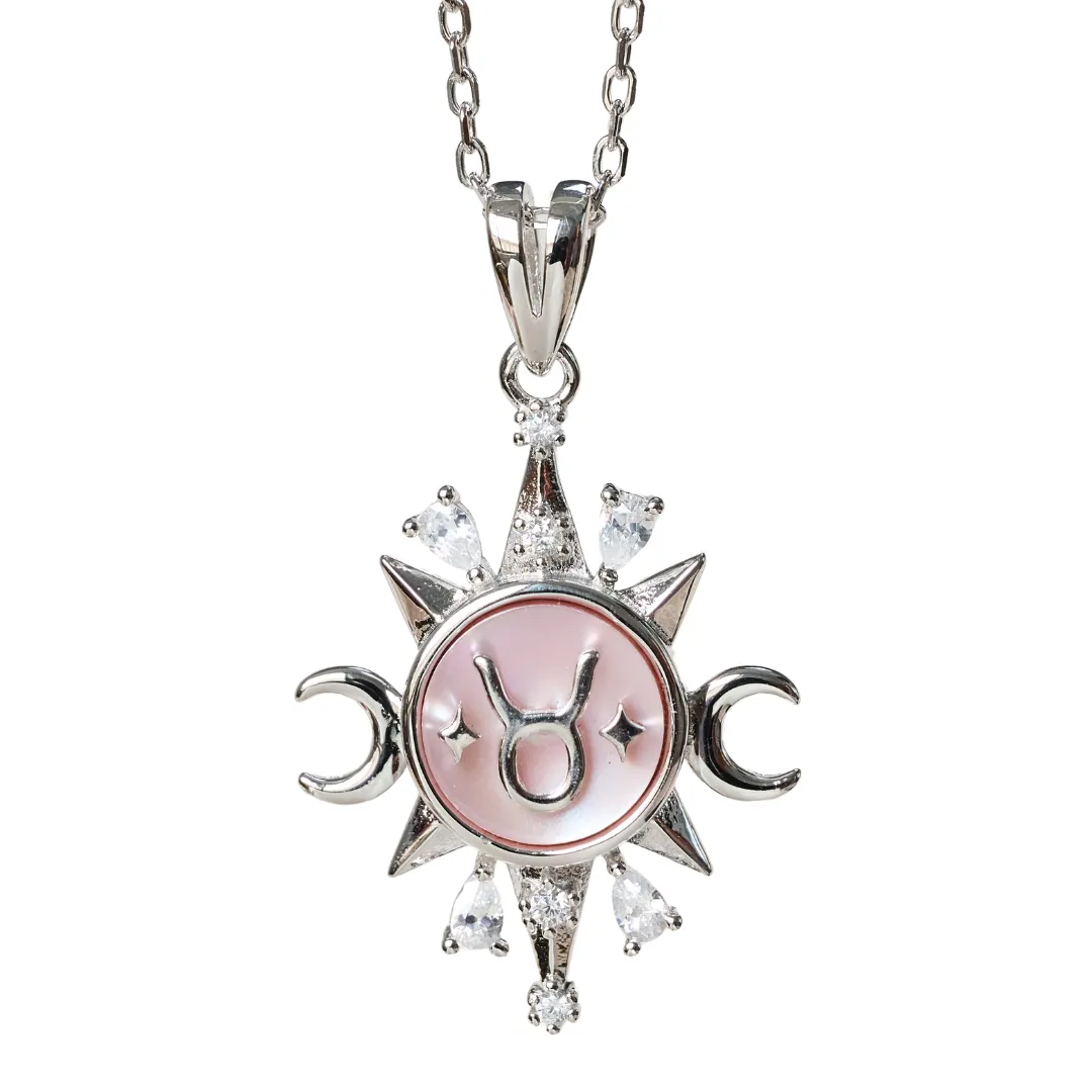 Celestial Horoscope Pendant - Taurus