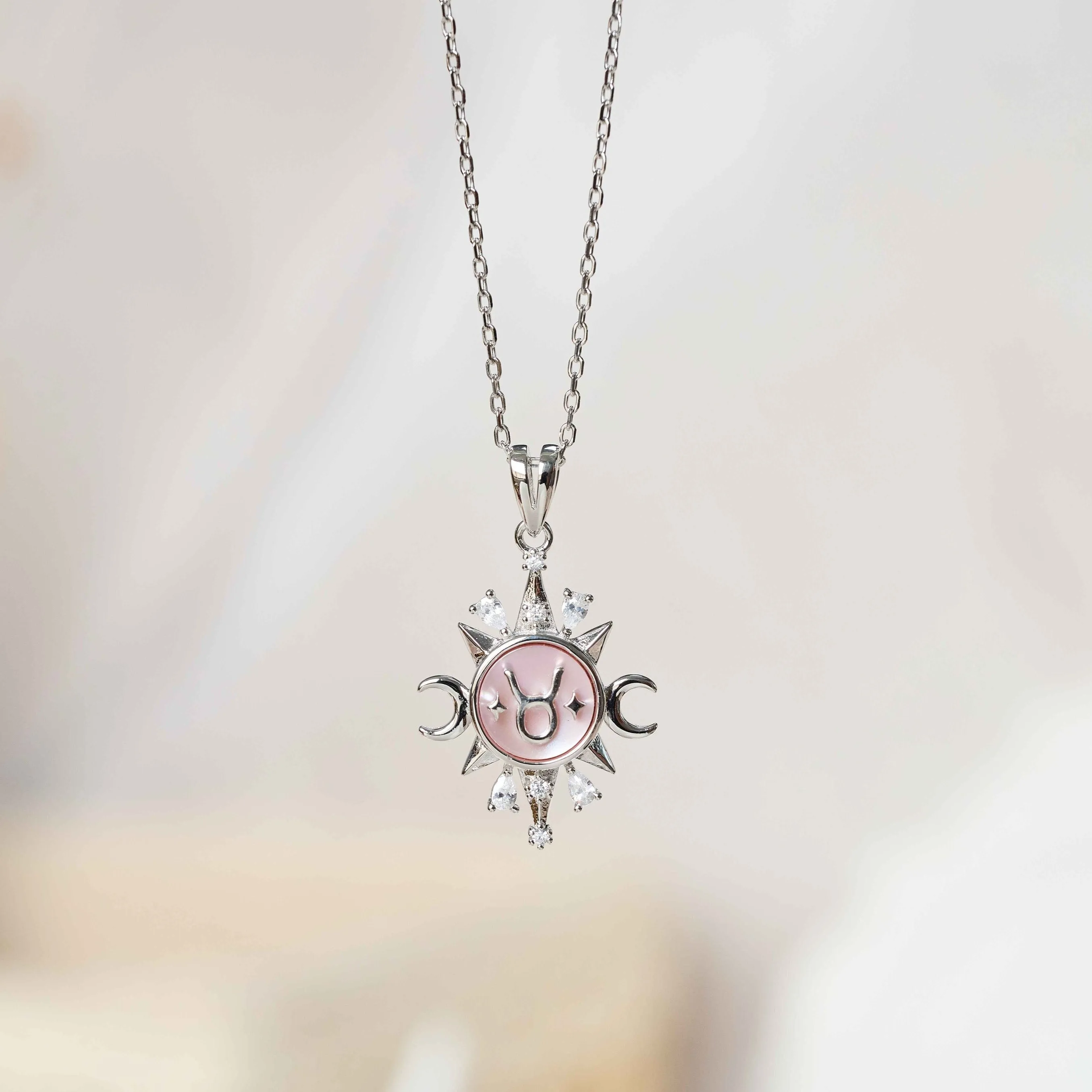 Celestial Horoscope Pendant - Taurus
