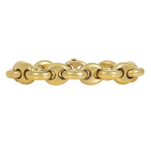 English Victorian 18KT Yellow Gold Bracelet
