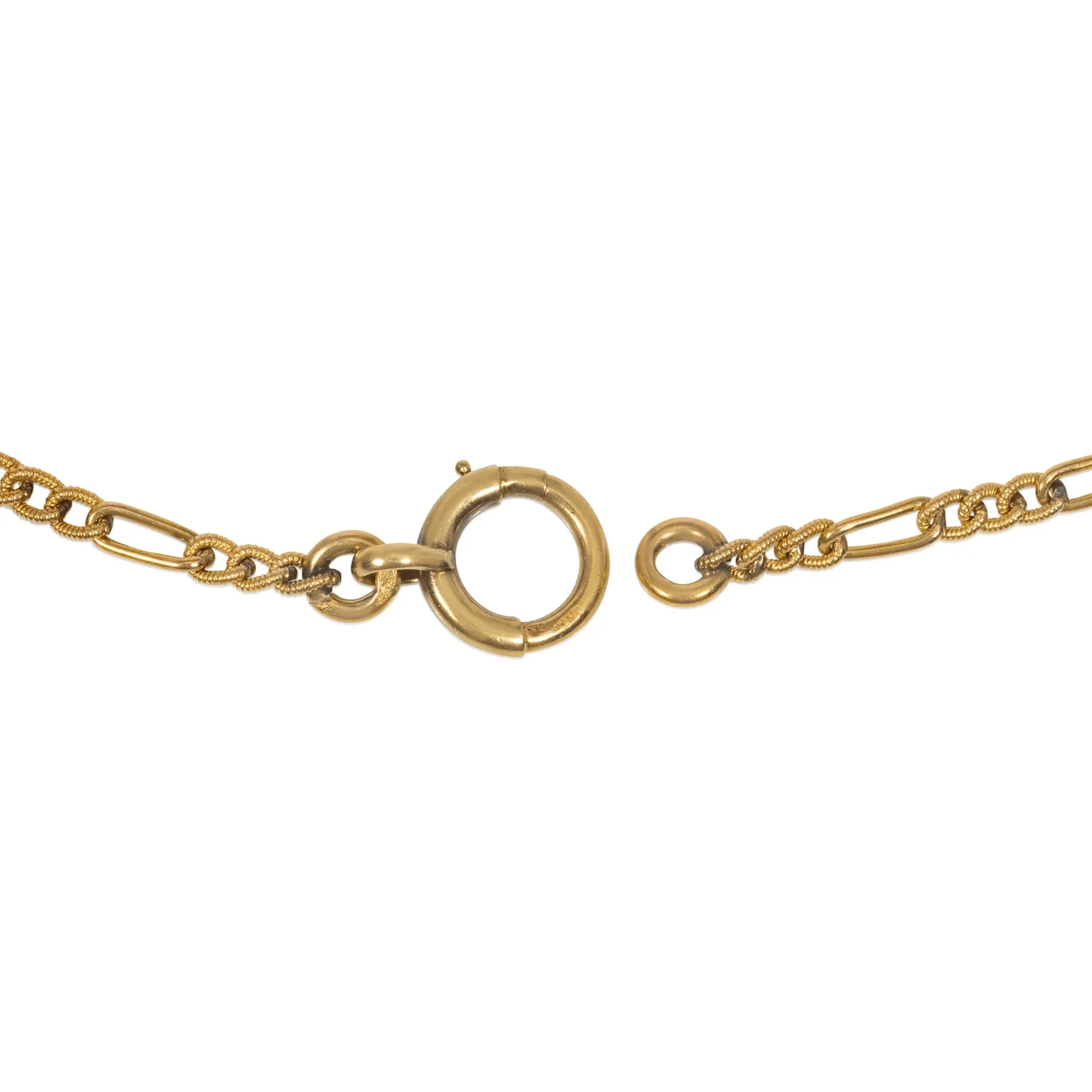 French Antique 18KT Yellow Gold Necklace