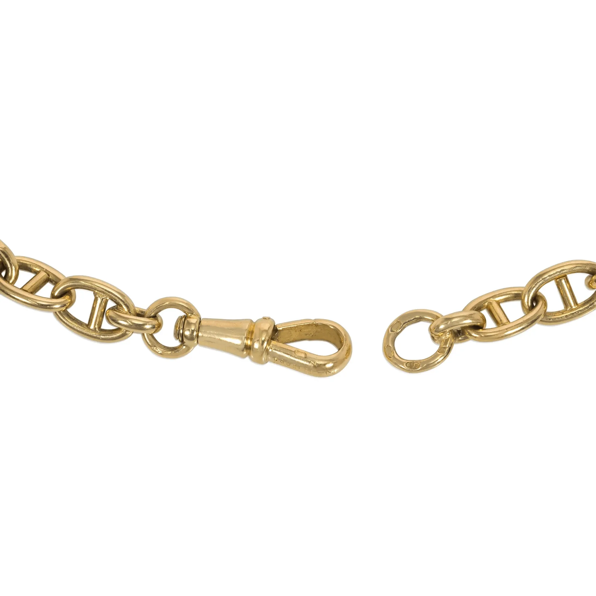 French Antique 18KT Yellow Gold Necklace