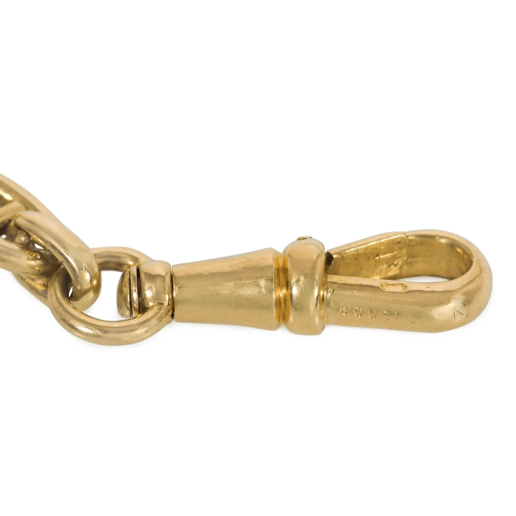 French Antique 18KT Yellow Gold Necklace
