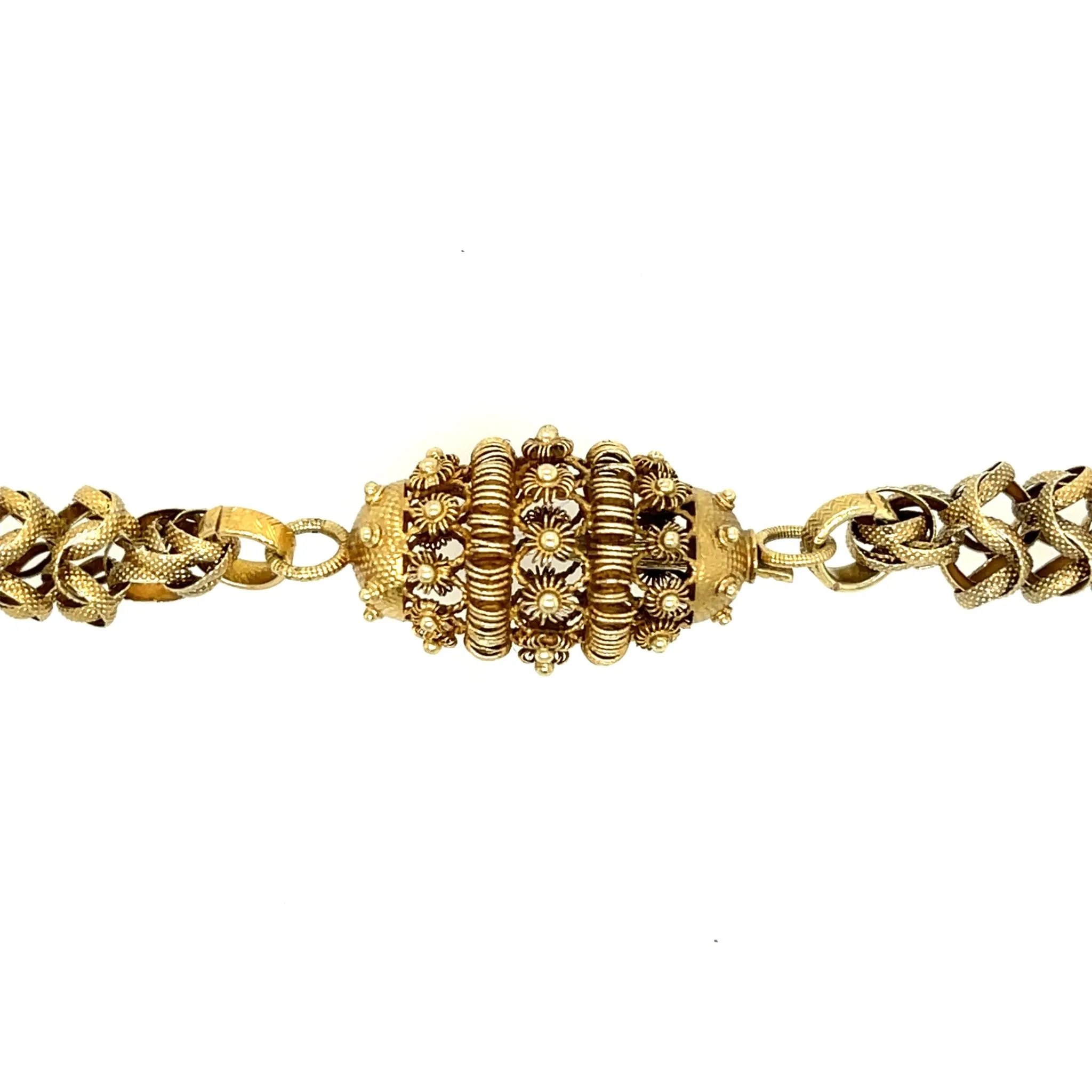 Georgian 15KT Yellow Gold Necklace