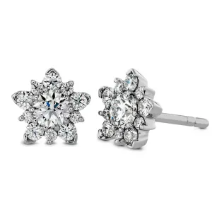 Hearts on Fire Aerial Cluster Stud Earrings