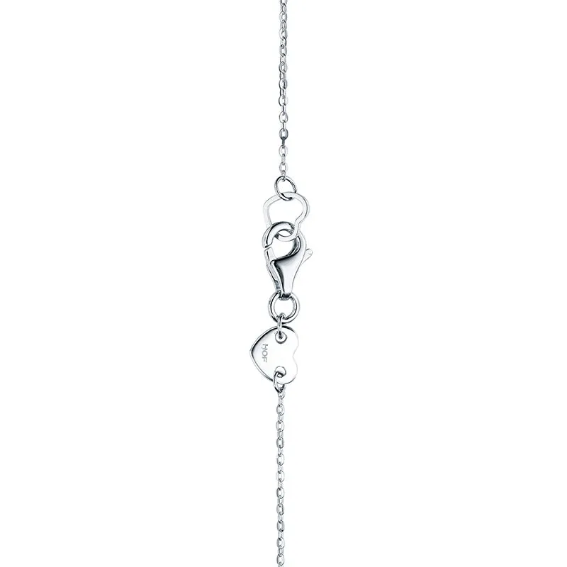 HEARTS ON FIRE 'AERIAL DEWDROP' 18CT WHITE GOLD DIAMOND PENDANT