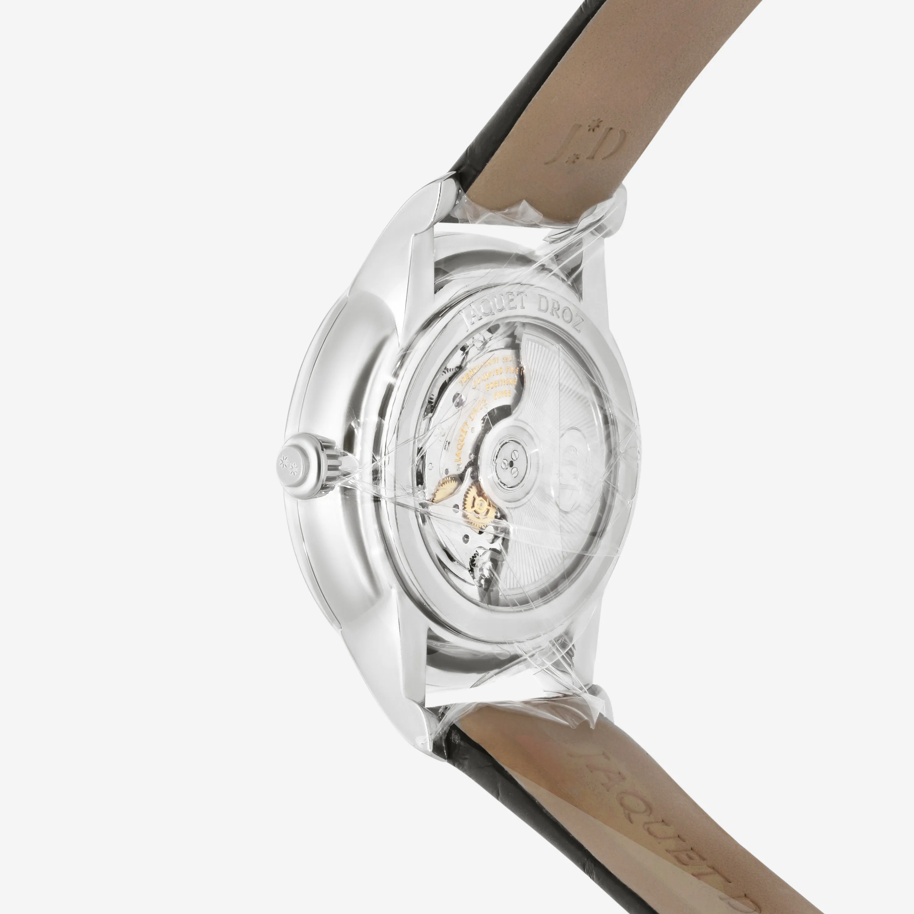 Jaquet Droz Date Astrale Zodiac Set-Aries 18K White Gold Automatic Mens Watch J021014218