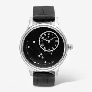Jaquet Droz Date Astrale Zodiac Set-Taurus 18K White Gold Automatic Mens Watch J021014219