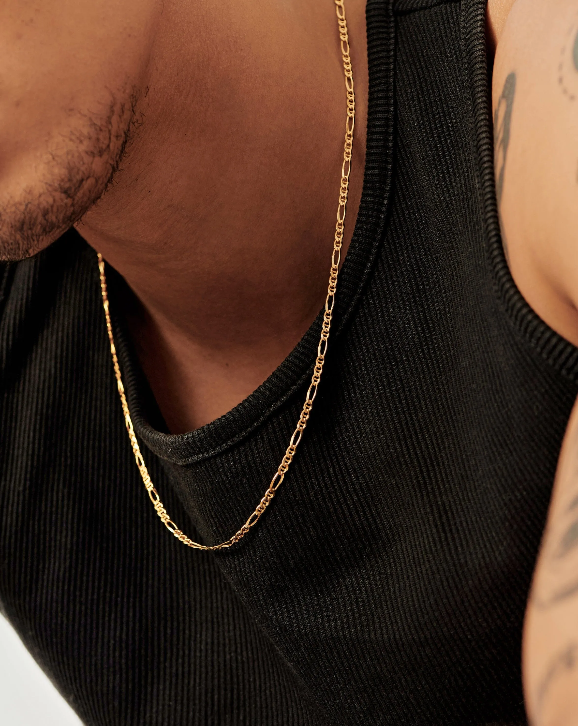 Mens Filia Curb Chain Necklace