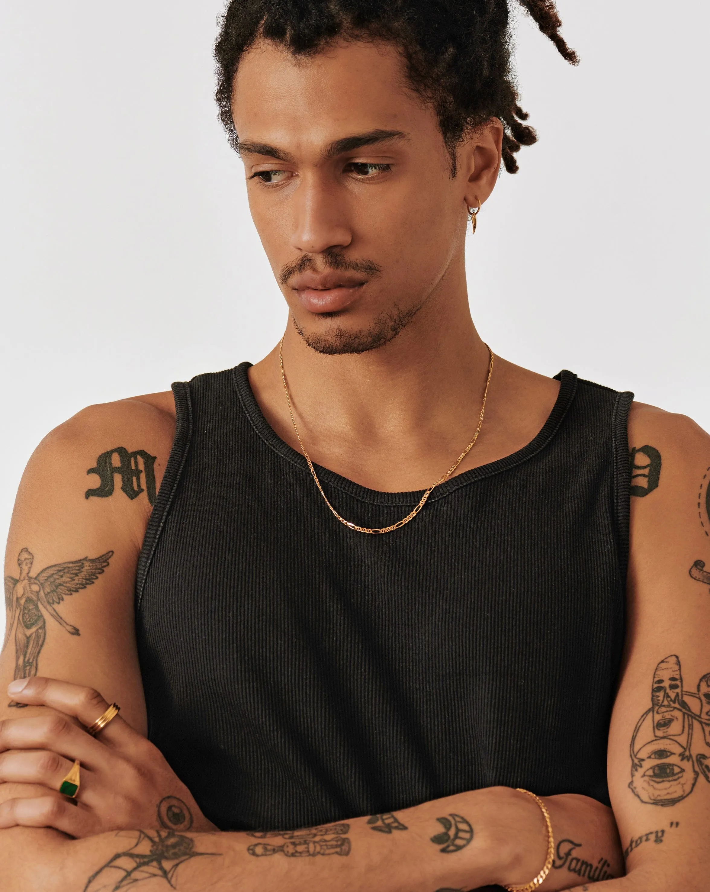 Mens Filia Curb Chain Necklace