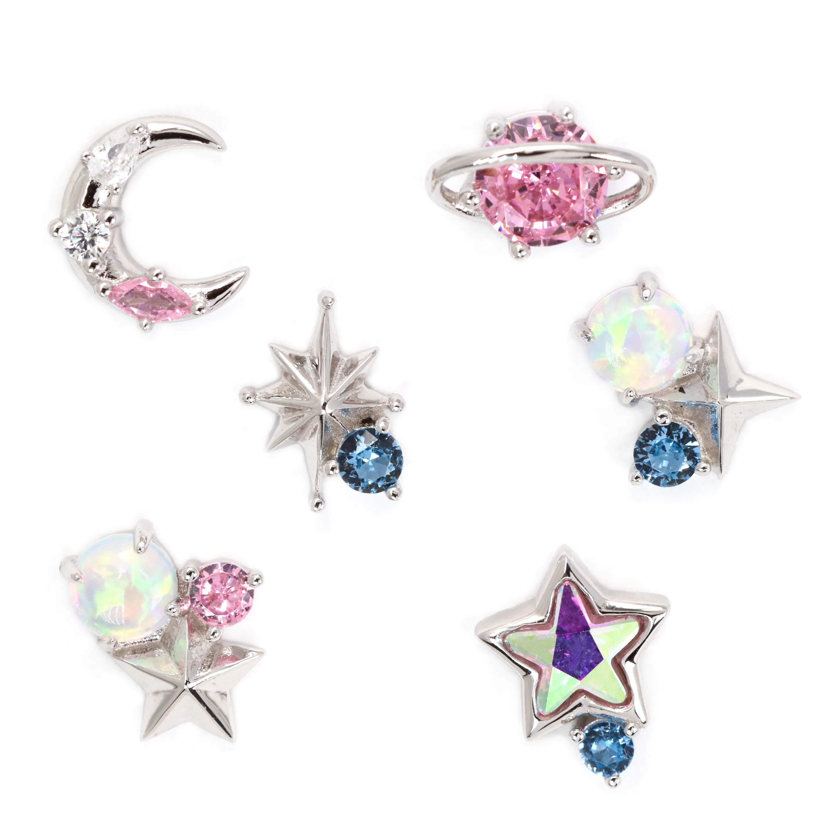 Mismatched Nebula Studs
