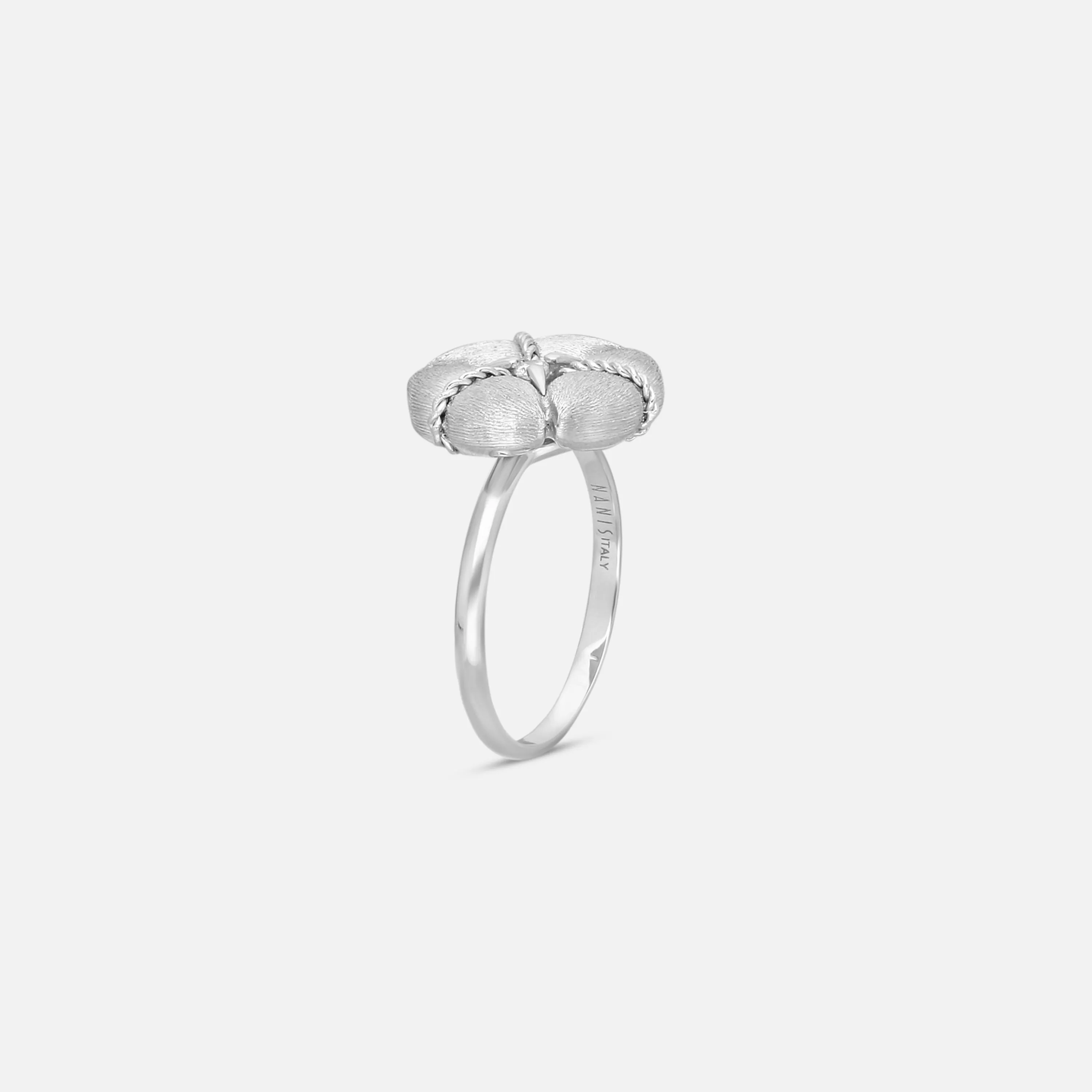 Nanis Amarcord 18K White Gold Diamond Statement Ring AS1-571
