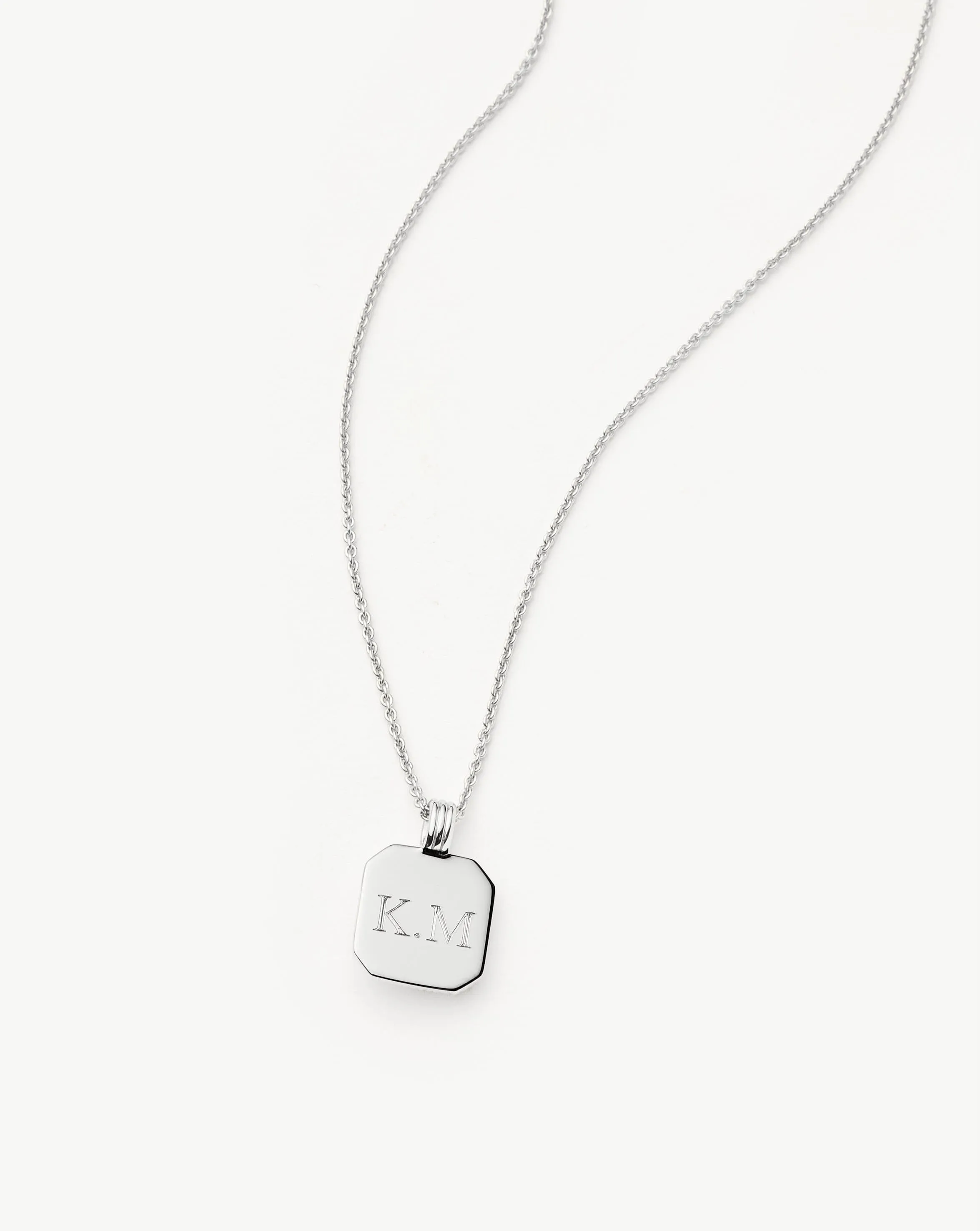 October Birthstone Pendant Necklace | Pink Tourmaline/October
