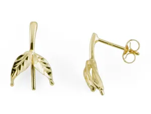 Pick A Pearl Maile Earrings in Gold