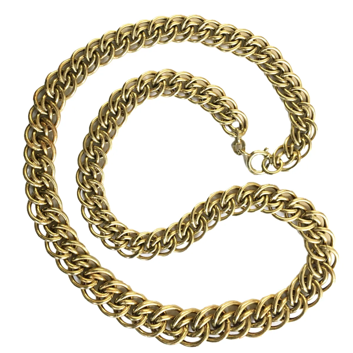 Post-1980s 14KT Yellow Gold Chain Necklace