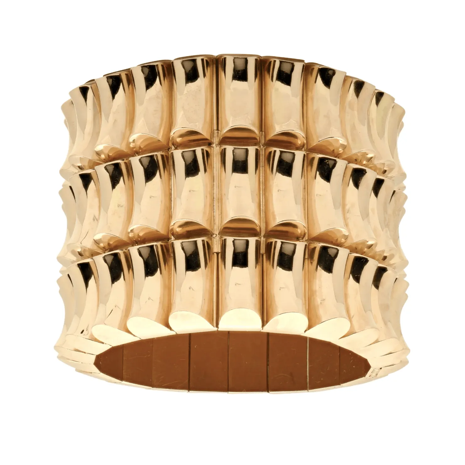 Post-1980s 18KT Yellow Gold Bracelet