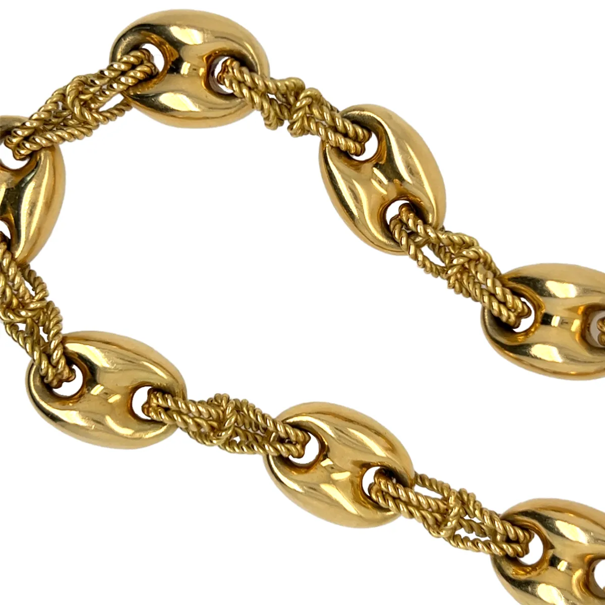 Post-1980s 18KT Yellow Gold Necklace