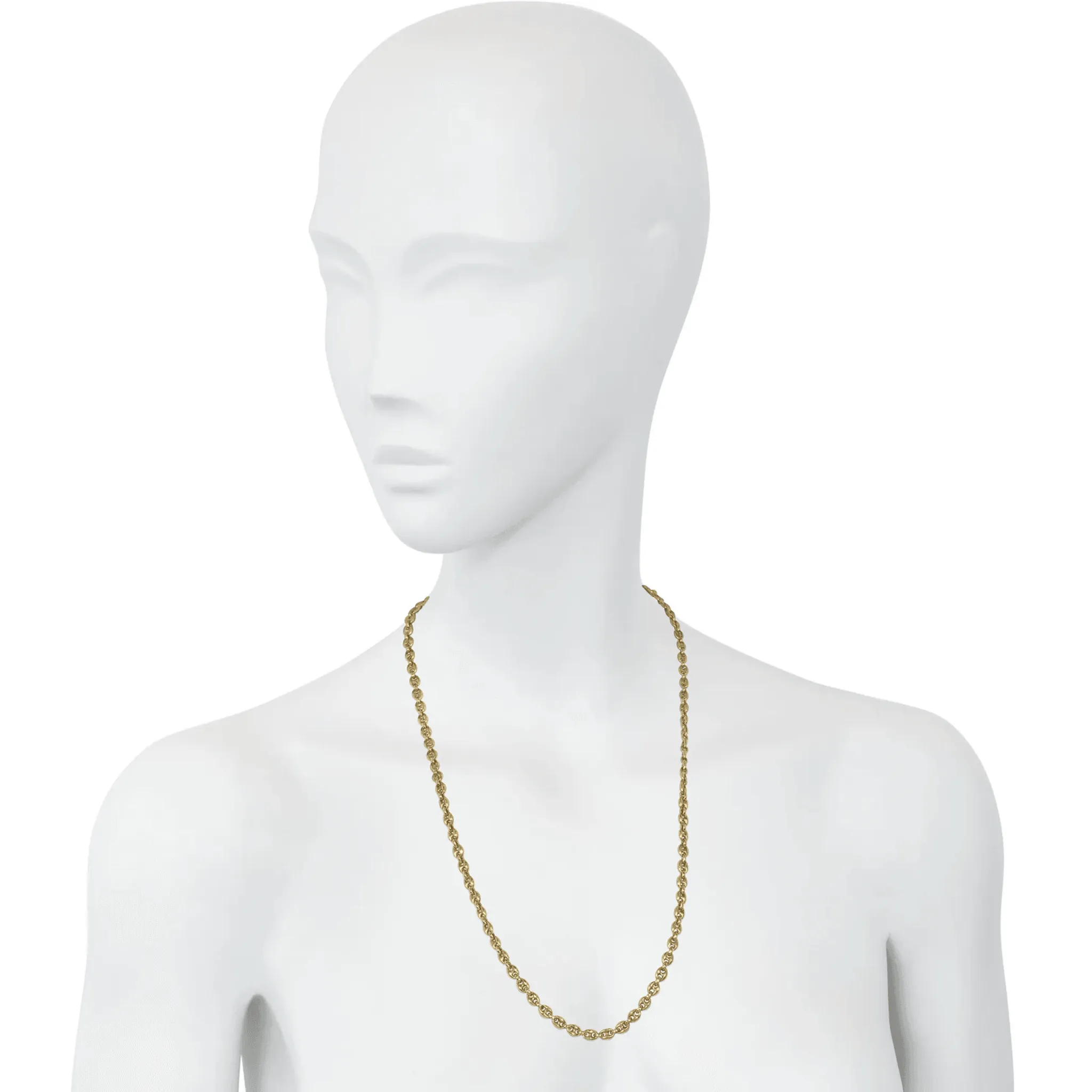 Post-1980s 18KT Yellow Gold Necklace