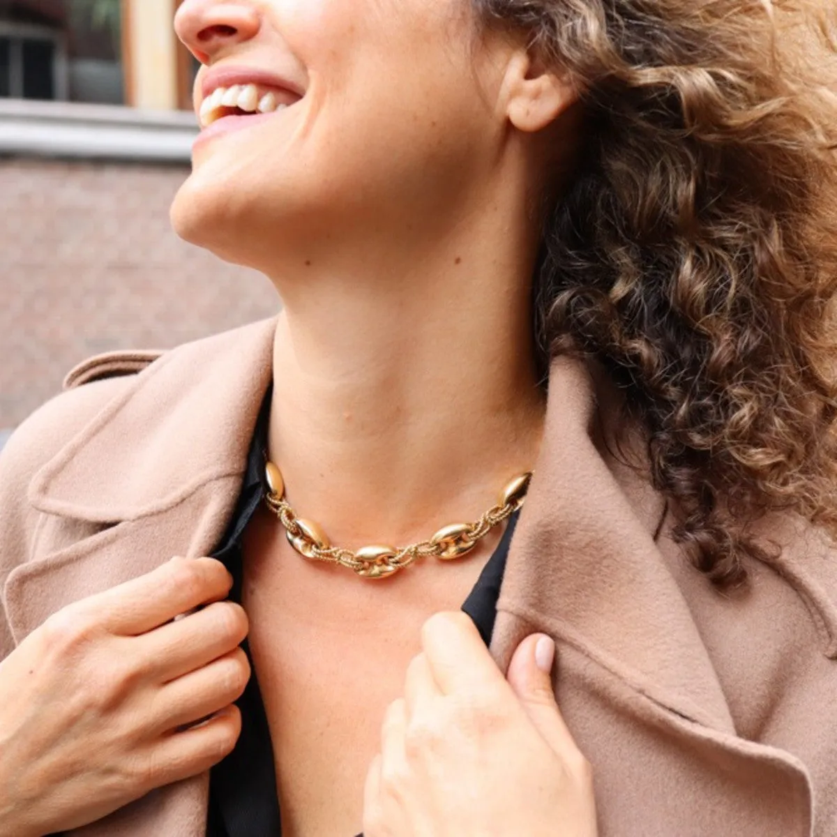 Post-1980s 18KT Yellow Gold Necklace