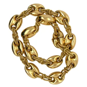 Post-1980s 18KT Yellow Gold Necklace