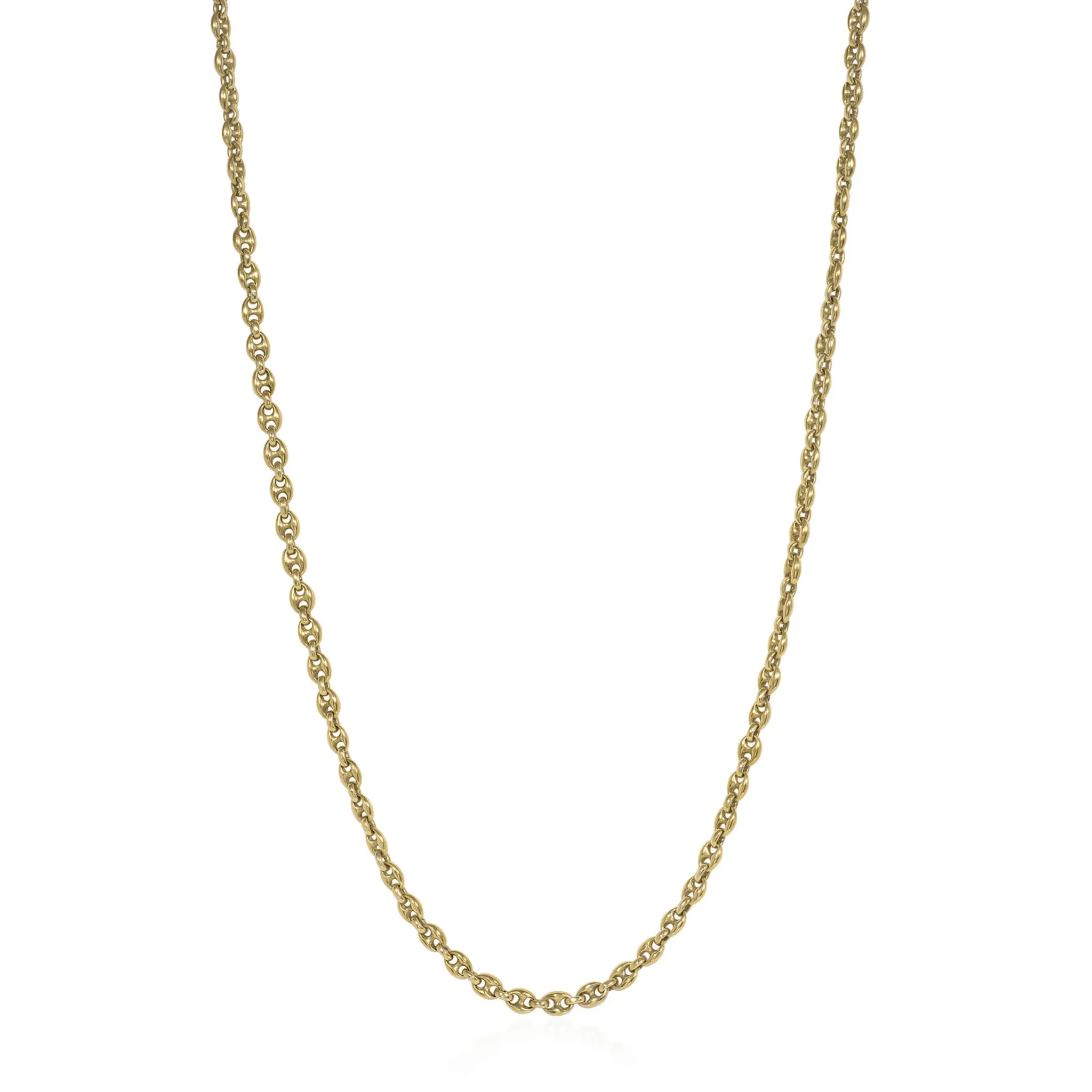 Post-1980s 18KT Yellow Gold Necklace