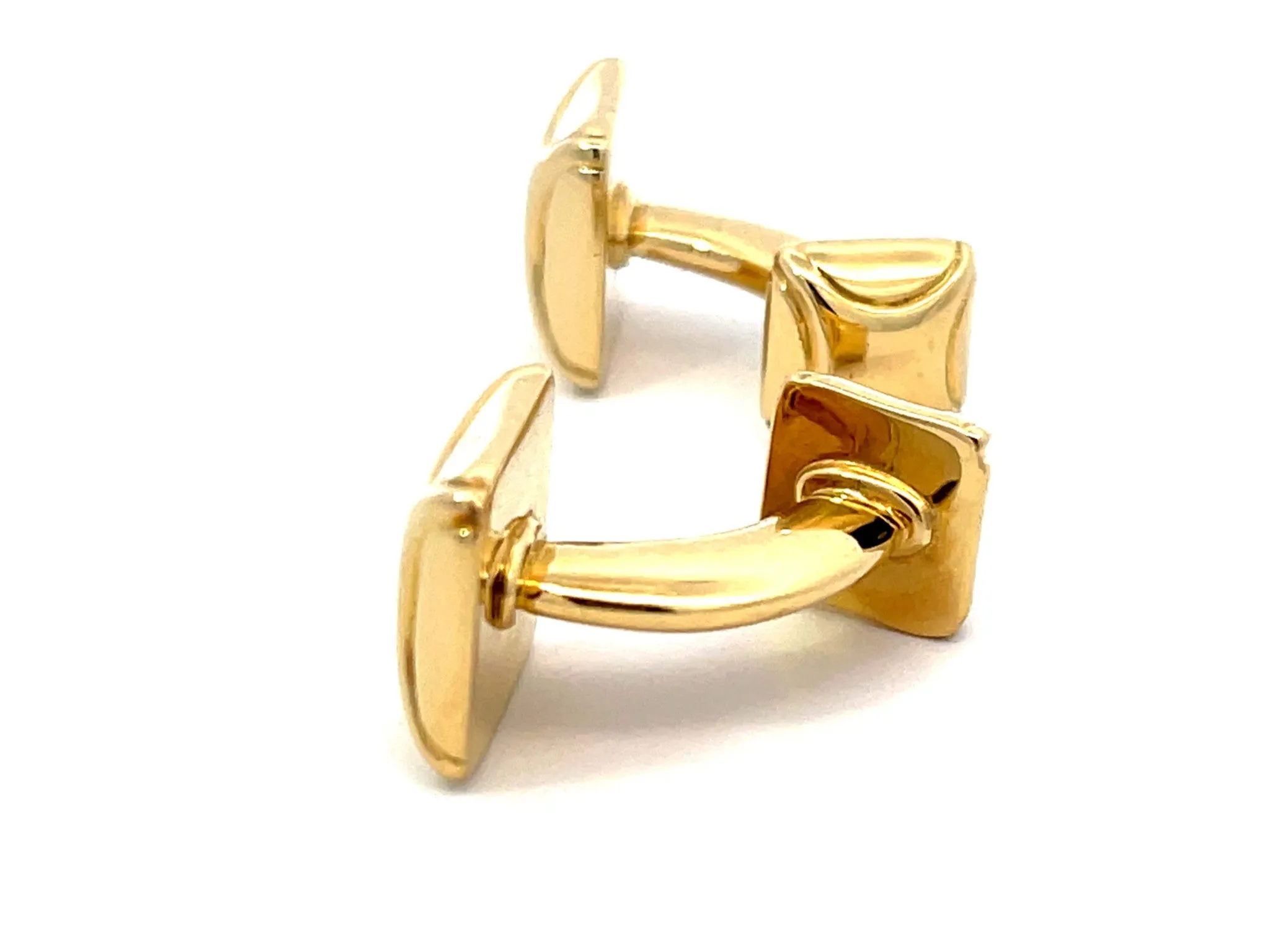 Tiffany & Co. 18k Yellow Gold Cuff Links