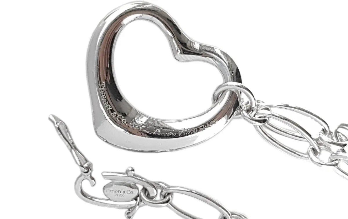 Tiffany & Co. Elsa Peretti Open Heart Diamond Bracelet