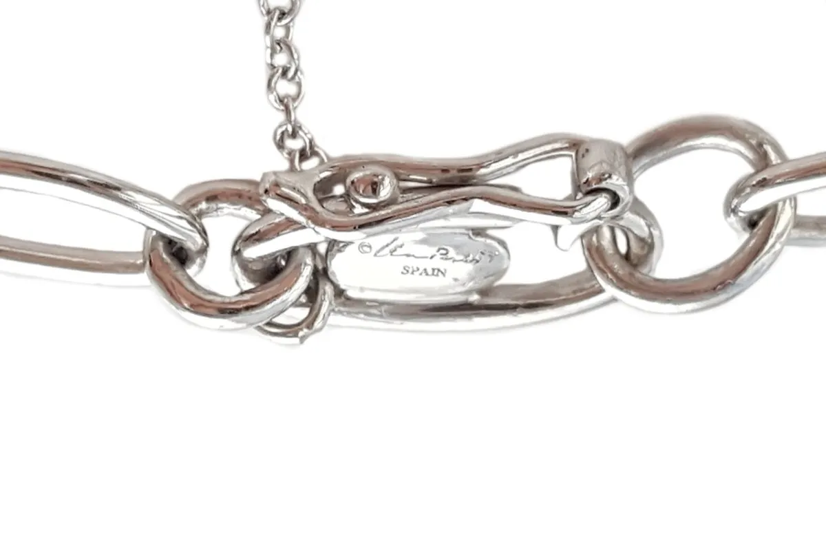 Tiffany & Co. Elsa Peretti Open Heart Diamond Bracelet